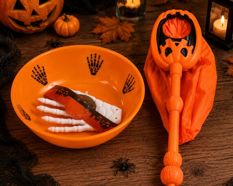 Pack Halloween : Bol à bonbons + Ramasse bonbons