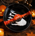 Bol à bonbons Halloween avec main squelette - 2 couleurs